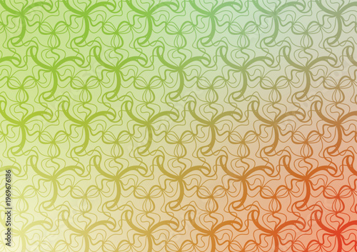 Dynamic modern gradient with flowing abstract geometric line pattern