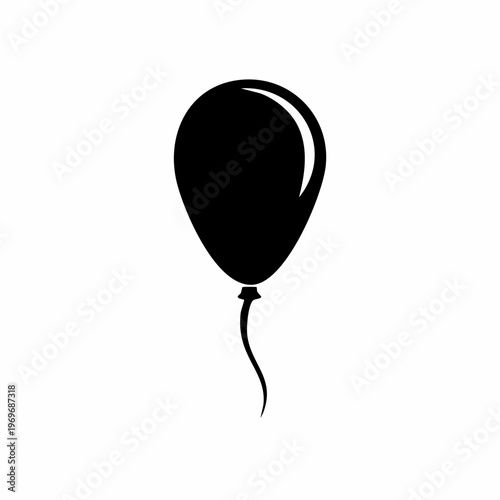 balloon isolated on white