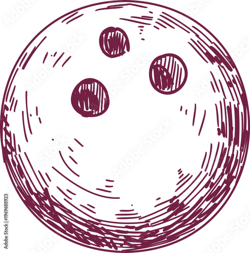 Bowling Ball Sketch