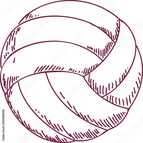 Volleyball Sketch