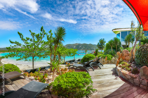 Breathtaking view of Santa Giulia resort