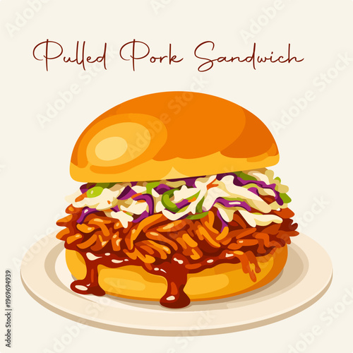 Pulled Pork Sandwich.eps