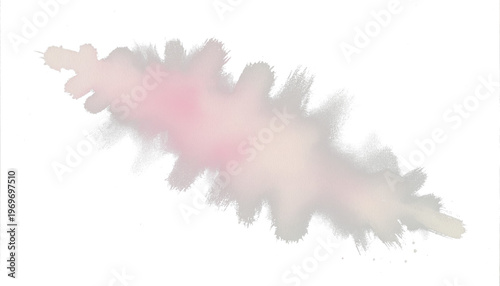 Pastel Semi-Transparent Watercolor Blotch Wash Overlay Isolated PNG Clipart