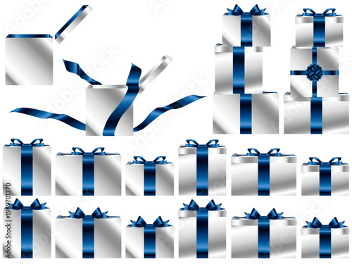 プレゼント箱横、白、15青