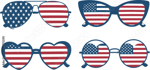 Independence Day Ligand binding in hemoglobin's quaternary structure variations Vector USA