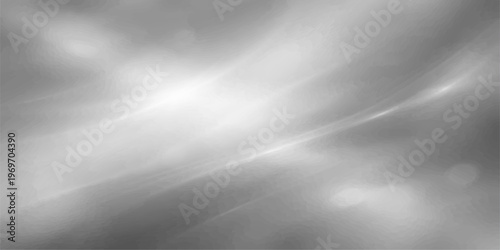 Abstract light and dark textures of smoke and clouds create a misty black and white background featuring motion and gray storm weather