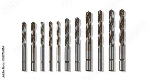 Assorted Metal Drill Bit Set for Various Projects