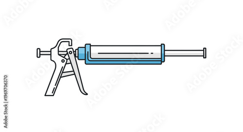 Caulking Gun Tool for Home Improvement and Sealing Applications