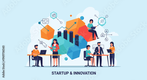 A minimalist illustration depicting a solitary polar bear on a small ice floe. This image evokes a sense of isolation and the fragility of arctic envi