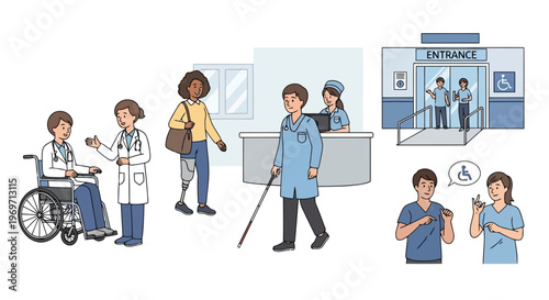 Inclusive healthcare services for patients with diverse needs