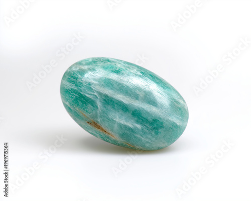Amazonite Stones Set — Polished and Raw Isolated on White, Teal amazonite crystals, rough and polished, high‑res cutouts for jewelry, wellness, branding, packaging, and product mockups.