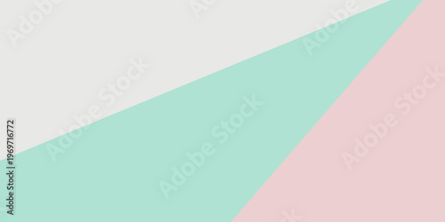 Texture of old craft white, green and pink color paper background, macro. Structure of vintage abstract pastel cardboard with gradient and rainbow pattern. Felt backdrop closeup.