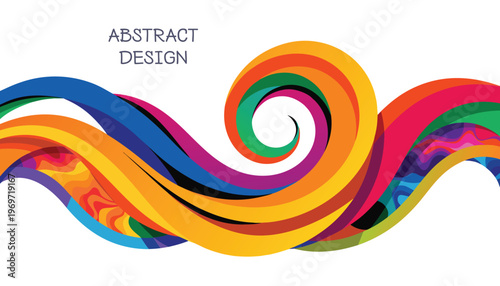 Abstract colorful background with circles abstract Modern Flat Illustration Set with Dynamic Waves, Urban Lifestyle and Colorful Creative Design