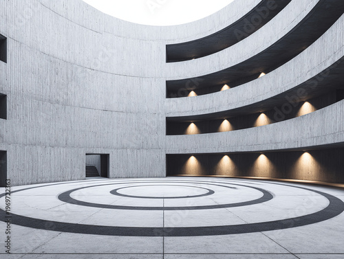 Modern Concrete Interior Architecture