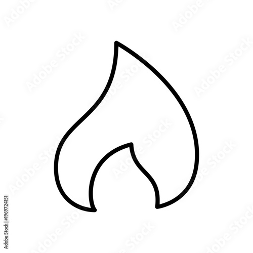 Natural gas icon vector. Propane Illustration sign. Gas supply symbol. Gas logo.