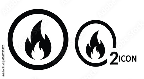 Hazard symbols depicting flammability corrosion and oxidizing agent risks