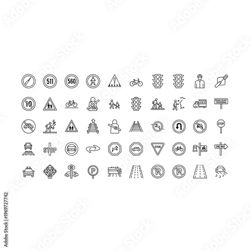 A collection of punctuation marks and symbols
