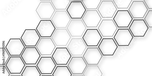 Abstract cube hexagon shape background.Abstract geometric pattern with crosses, stripes, lines. Seamless vector background.Vector banner design. Hexagons pattern.	
