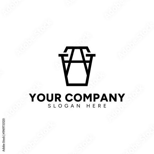 Versatile coffee logo featuring A initial