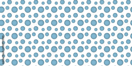 Bubble seamless pattern for baby products and clean surface design