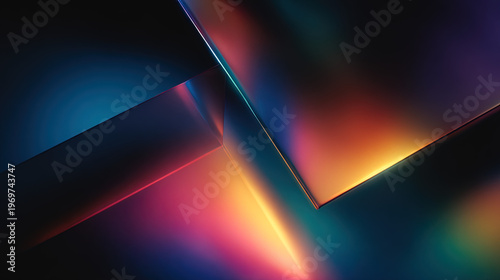 uturistic Holographic Glassmorphism Gradient Layers
Vibrant Neon Spectrum Stacked Transparent Panels Abstract Background