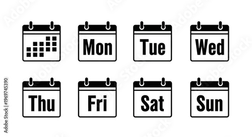 Collection of document icons representing various file management operations like saving, downloading, security, and analysis