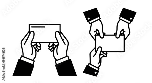 Collection of document icons representing various file management operations like saving, downloading, security, and analysis