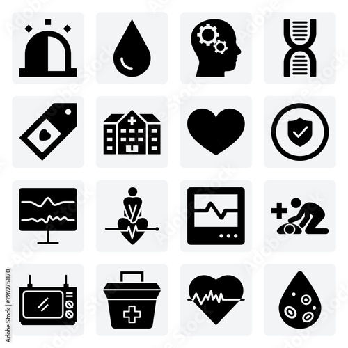 Life Science And Human Biology – Dna, Brain, Heart, And Blood Elements For Scientific And Educational Projects