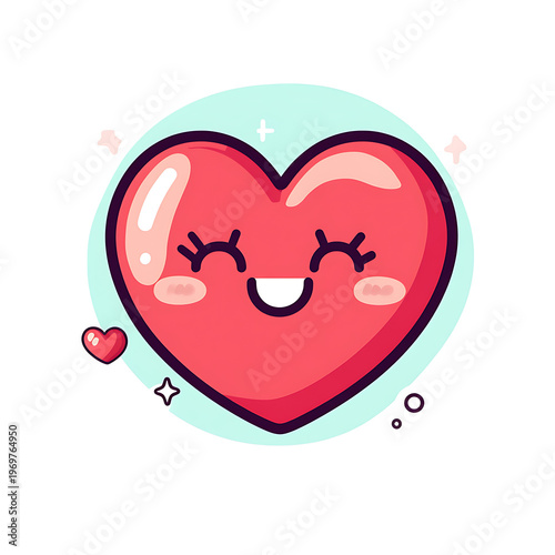 Charming Heart Health Medicine Symbol Illustration