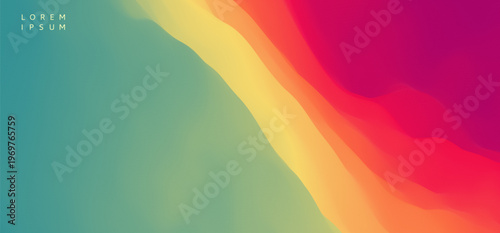 Abstract background with dynamic effect. Creative design poster with vibrant gradients. Mobile screen. Cover design template. Vector illustration for advertising, marketing, presentation, web, etc. м