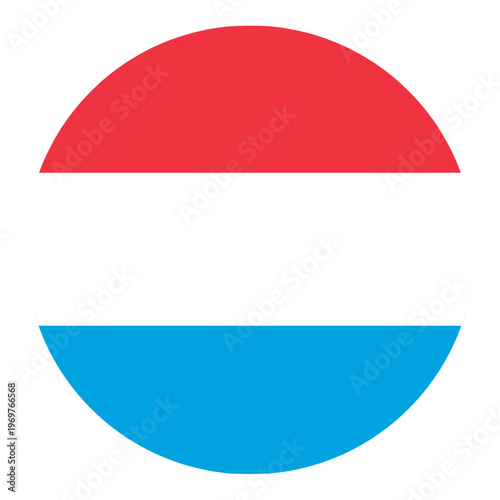 Luxembourg Flag in Circle Shape Free Download Luxembourg Flag in Circle Shape - GFXLoad