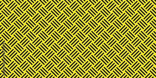 Minimal line Seamless geometric pattern with shapes. Decoration and maze ornament square wall tile.