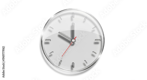 Clock showing ten o'clock, time concept
