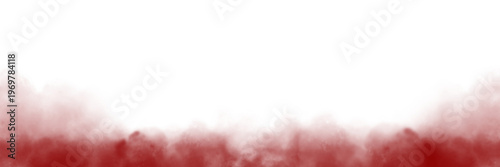 Dark Red Color Smoke Burst PNG Isolated on Transparent Background, Realistic Fog Mist Overlay for Photo Manipulation, Graphic Design and Visual Effects