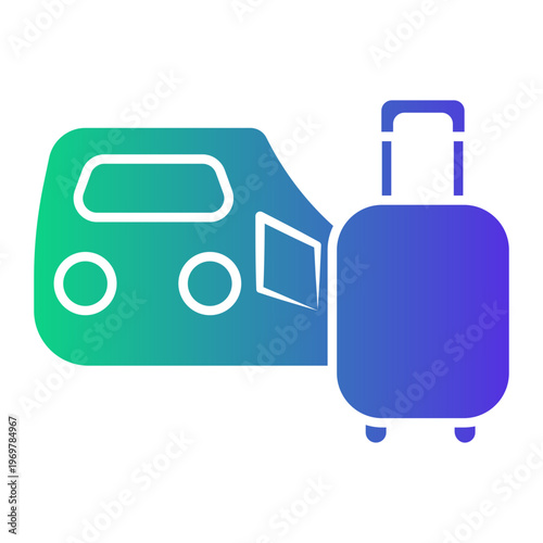 train Gradient icon