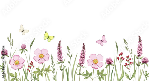 Festive Green and Gold Christmas Ornaments Set. Hand-Drawn Vintage Holiday Decoration Collection. Assorted Glass Baubles and Pinecone Illustrations