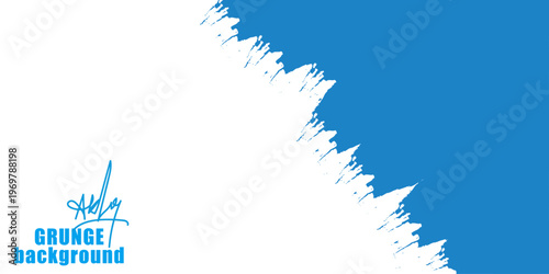 An abstract blue winter background featuring a decorative snowflake pattern and floral frost border surrounding a stylized Christmas tree illustration for a cold holiday celebration card design