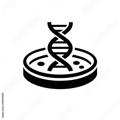 DNA Growth Culture Icon