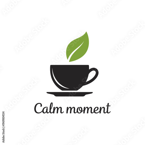 A calm moment with a cup of tea.