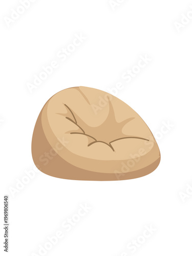 modern bean bag chair relaxed interior cozy corner aesthetic