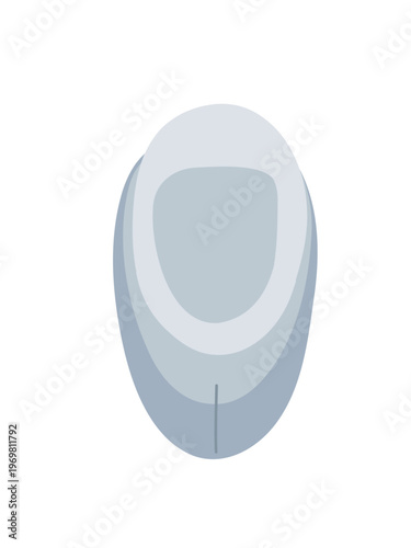 urinal isolated on white background bathroom illustration