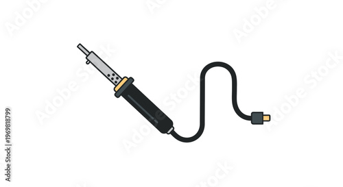 Electric Soldering Iron Tool for Electronics Repair and Hobby Projects