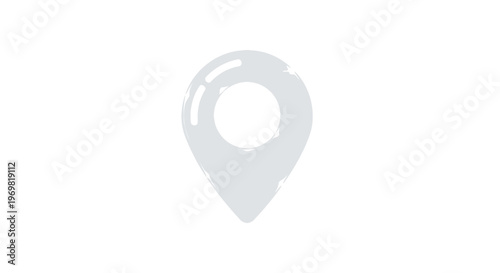 Location Pin Icon - Map Pointer Symbol