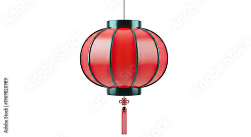 Red Chinese Lantern with Tassel