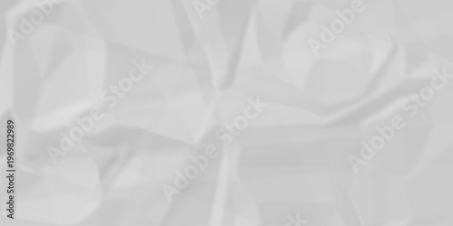 Crumple crushed white paper obsolete rumple craft design. wrinkle ripped cardboard crumple aged closeup recycled document grunge paper background.