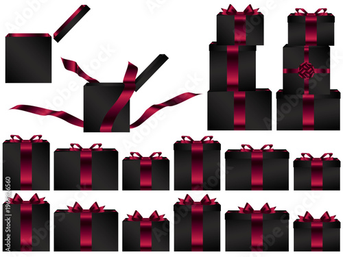 プレゼント箱横、m黒、11ワイン