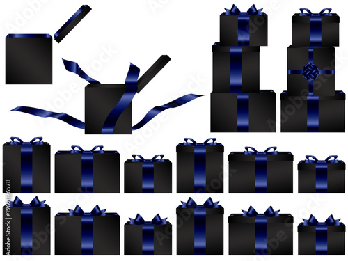 プレゼント箱横、m黒、14紺