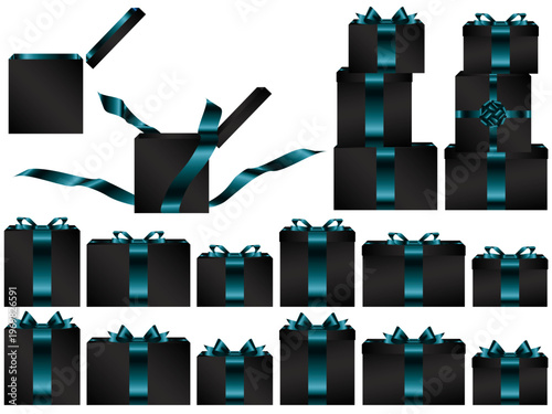 プレゼント箱横、m黒、16青緑