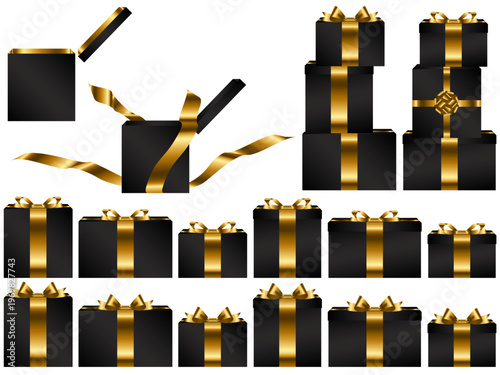 プレゼント箱横、m黒、1金