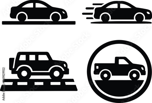 Black and white of a semi truck and trailer set cargo